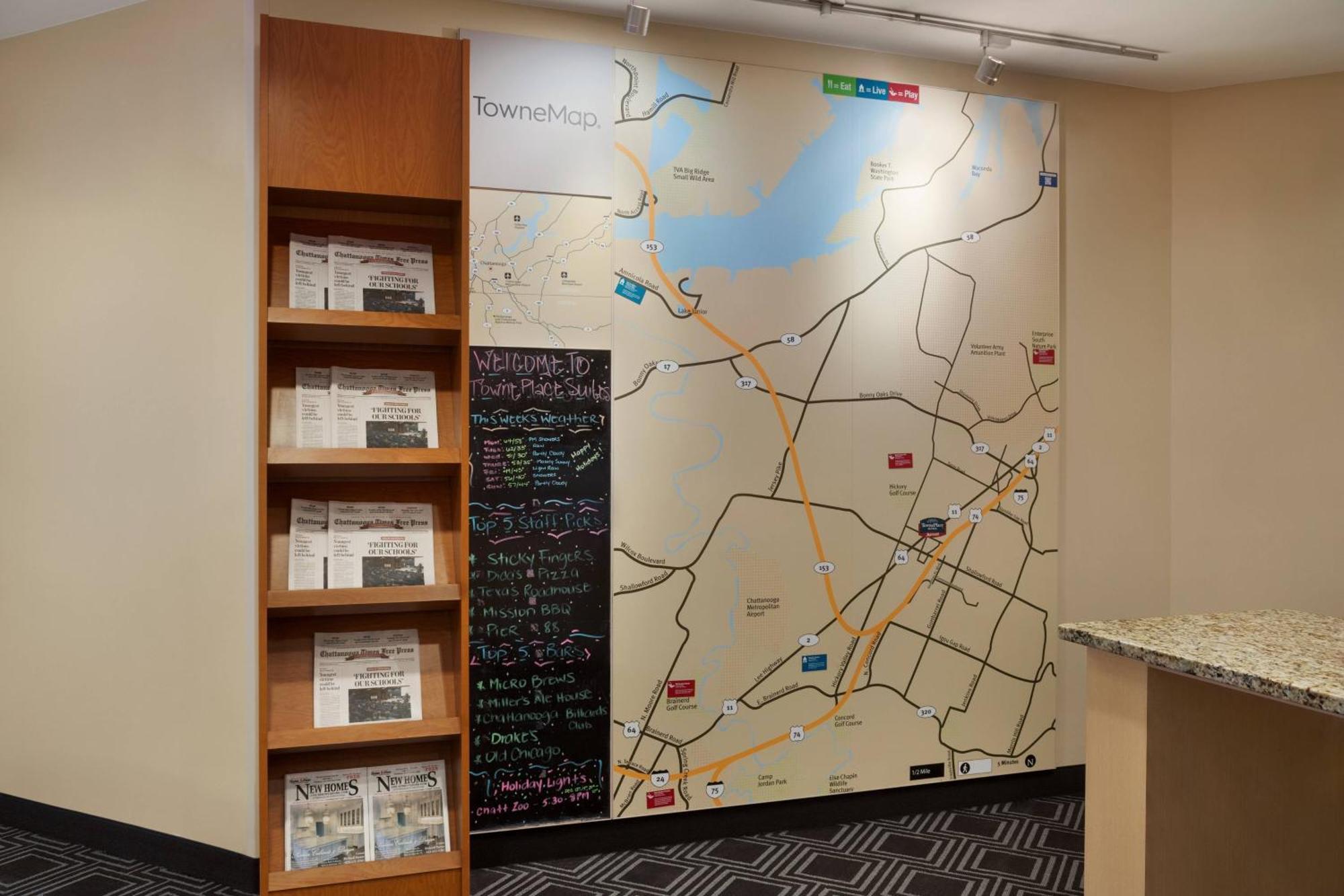 查塔努加近汉密尔顿广场万豪广场套房酒店 外观 照片
